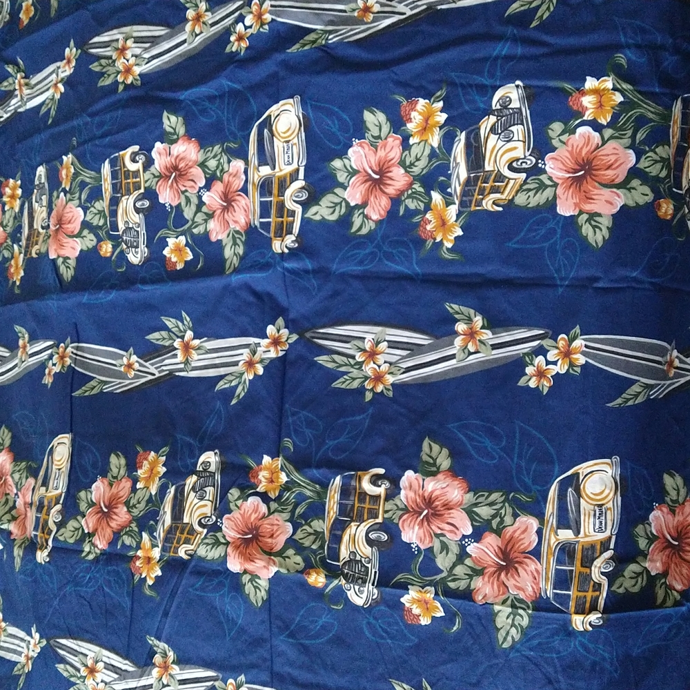 Dean Miller Hawaiian Island Prints Full (possibly queen) Duvet approx 84x84